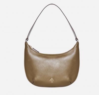 Manu Atelier mini Hobo卡其色