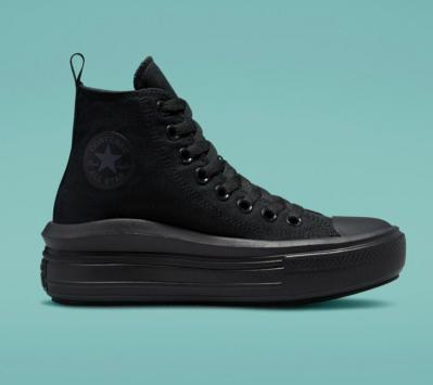 黑色厚底Chuck Taylor All Star