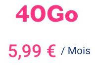 5.99欧40G套餐