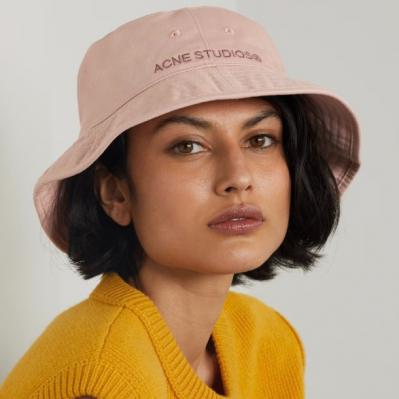 ACNE STUDIOS 刺绣渔夫帽