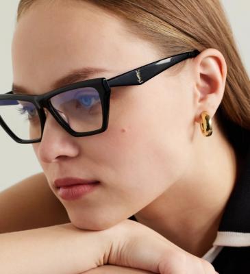 SAINT LAURENT 猫眼眼镜