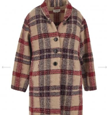 Isabel Marant Etoile格纹呢大衣