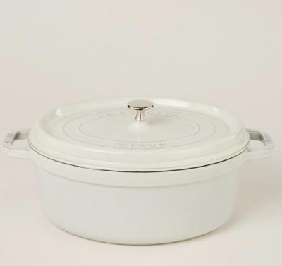 Staub白色铸铁锅