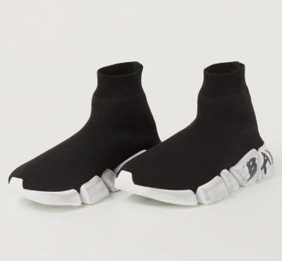 Balenciaga涂鸦袜子鞋