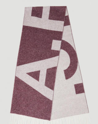 A.P.C羊毛围巾