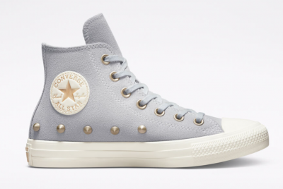 绒面革铆钉all star