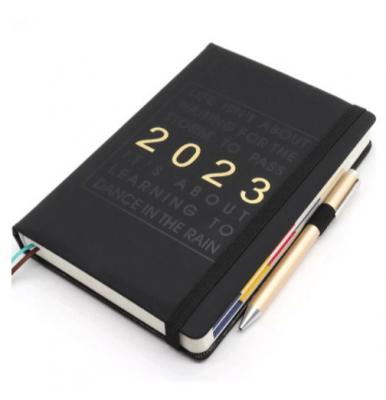 2023烫金日志手账本