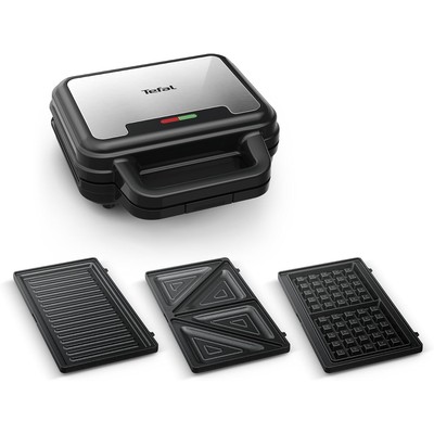 Tefal 特福 UltraCompact 三合一早餐机(华夫饼/三明治/帕尼尼)