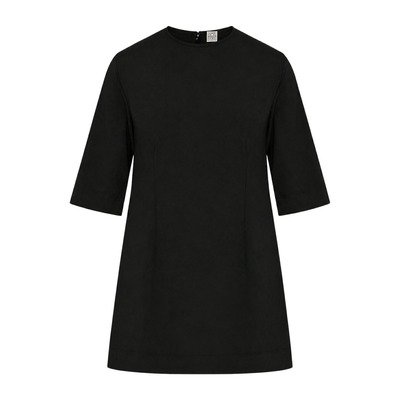 Toteme COTTON TOP WITH SHORT SLEEVES