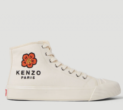 KENZO海棠花硫化鞋