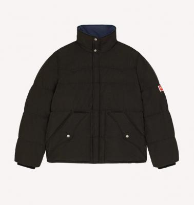 黑色棉服