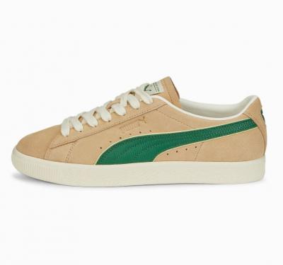 Suede VTG卡其色运动鞋