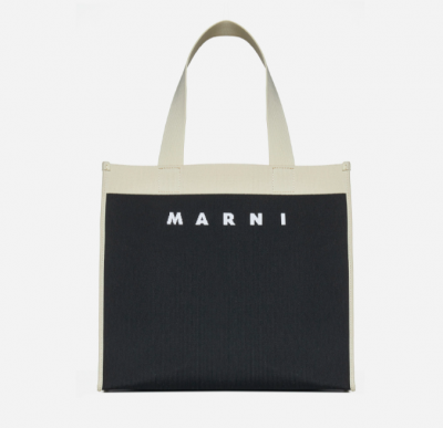 Marni尼龙托特包