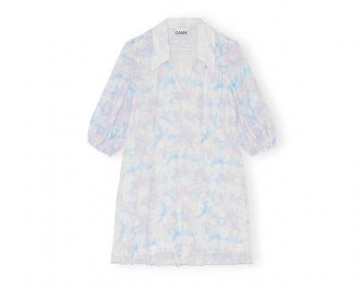 春兰花褶皱花苞裙