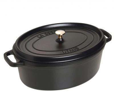 Staub 37cm椭圆形珐琅锅