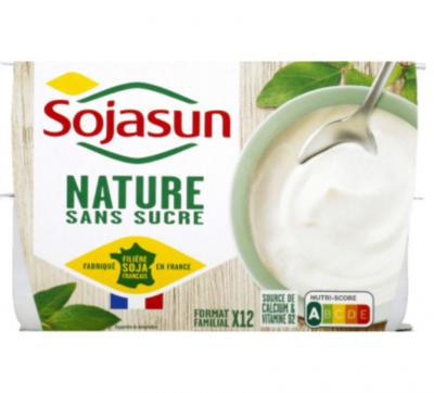 Sojasun无糖植物酸奶x12