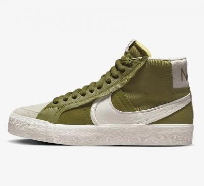 开心果色Nike SB Zoom Blazer Mid