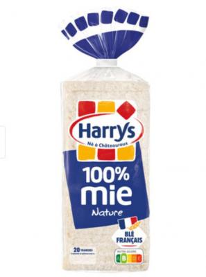 Harrys无边切片面包500g