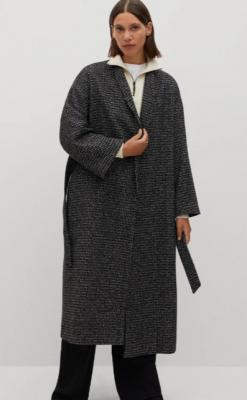 系带大衣
