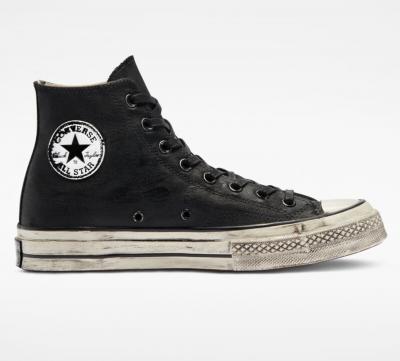 黑色做旧复古Chuck 70 Canvas