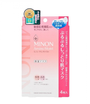 minon保湿面膜四片装