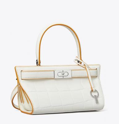鳄鱼皮压纹猫眼包