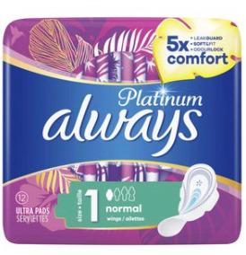 Always紫标日用姨妈巾
