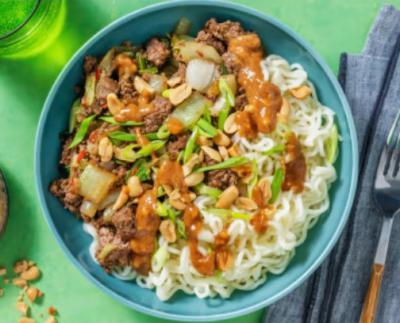 牛肉碎担担面