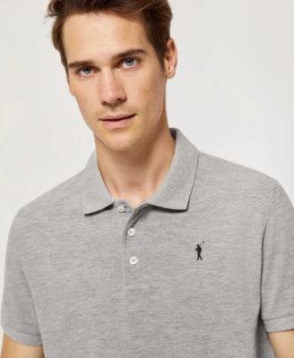 浅灰色经典 Polo