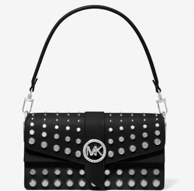 中号 Studded Saffiano