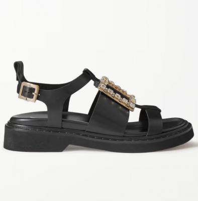 Roger Vivier 水钻扣凉鞋