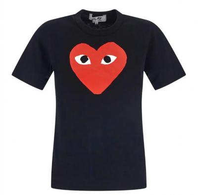 CDG Play 黑色T恤
