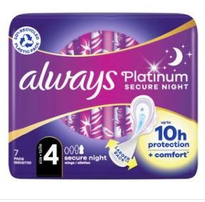 Always紫标夜用姨妈巾