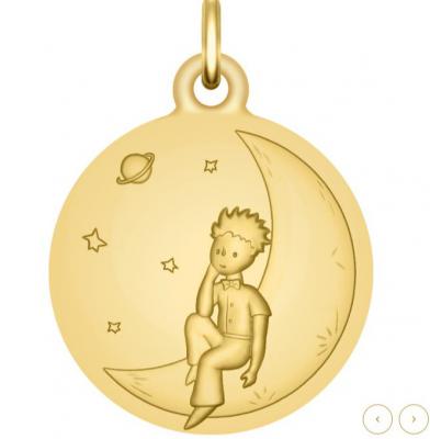月亮上的小王子吊坠