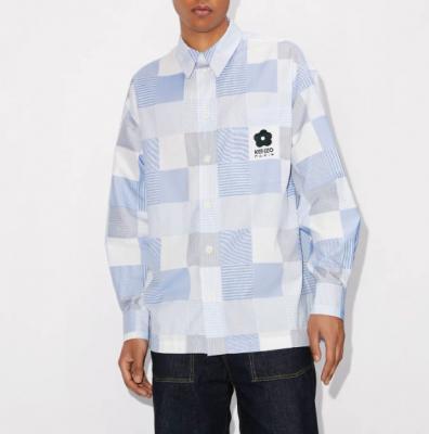 PATCHWORK 格纹拼接衬衫