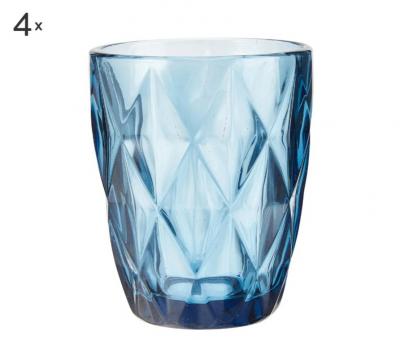 Colorado蓝色水杯4件套