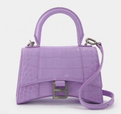 Balenciaga香芋紫沙漏包