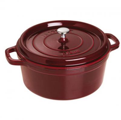 Staub 28cm珐琅锅(红色)