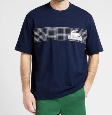 网格印花短袖 