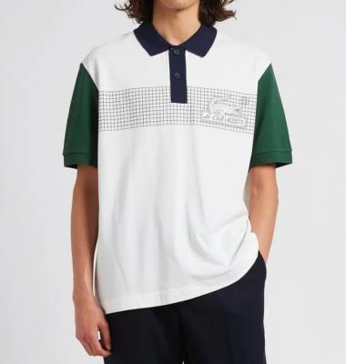 拼色Polo衫