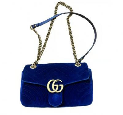 蓝丝绒GG MARMONT