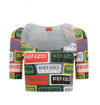 Kenzo印花上衣