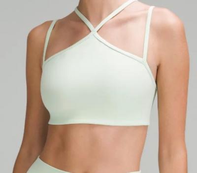 Flow Y Strappy Bra Nulu绿