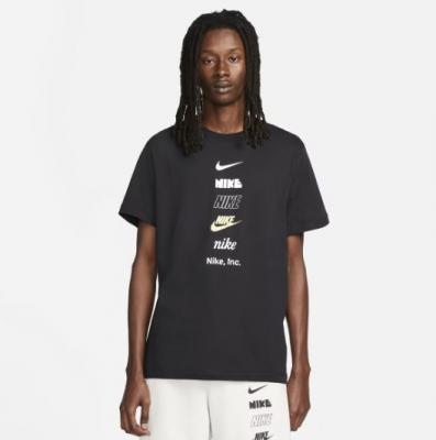 NIKE logo黑t