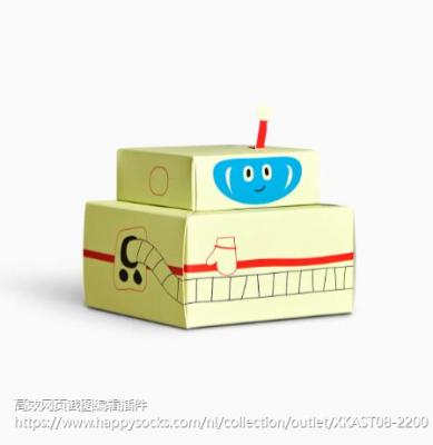 儿童宇航员袜子3双装