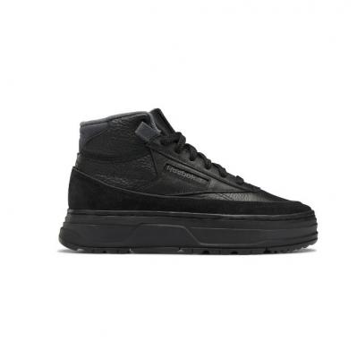 Reebok Club C黑色高帮运动鞋