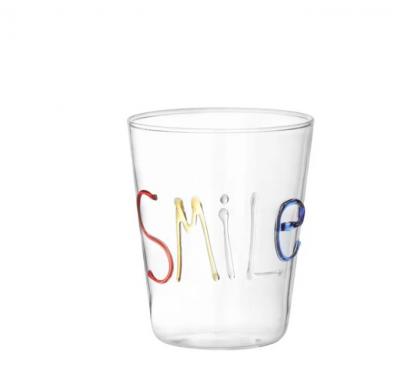 字母玻璃杯