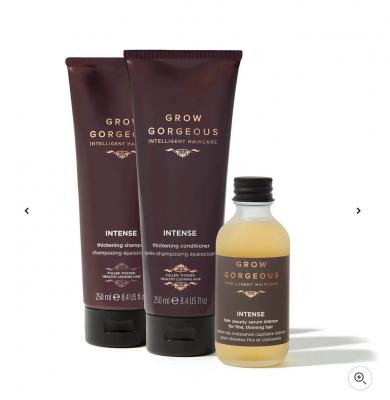 Grow Gorgeous生发洗发水+护发素+生发精华