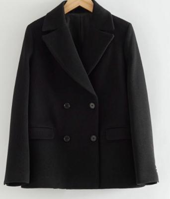 双排扣西服外套