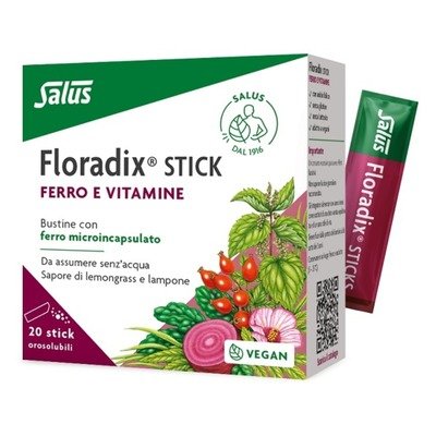 Floradix 铁与维生素口溶条包 20条